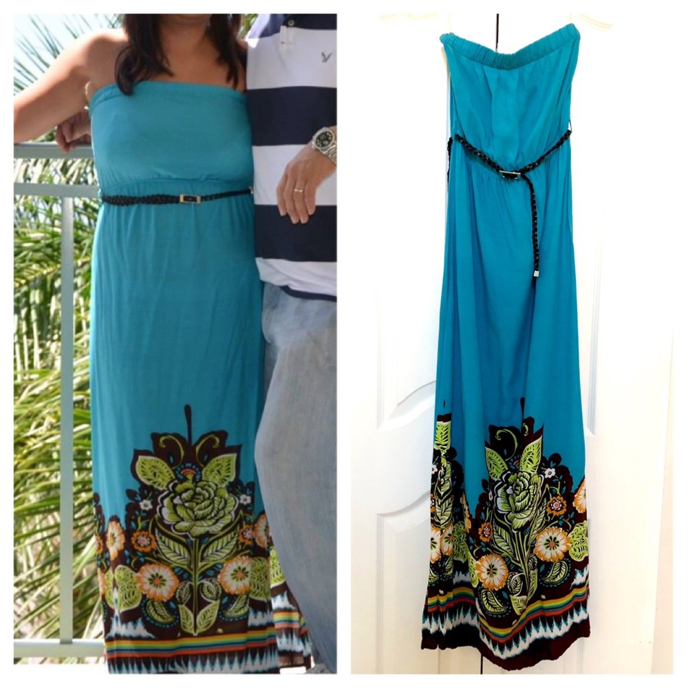GUC Women’s millennium Maxi Strapless Dress